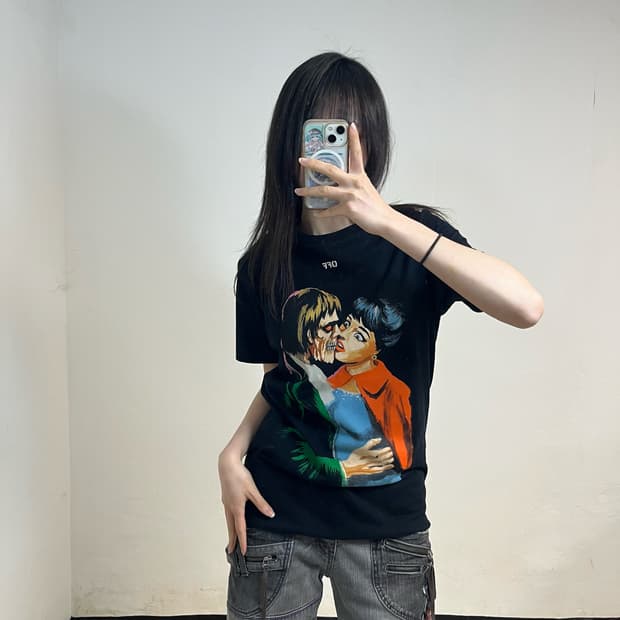 Off-White 19SS kiss t-shirt