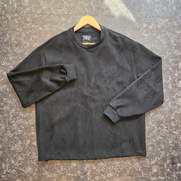 #ZARA(자라)'THE 1975' 콜라보레이션 스웨트 - L