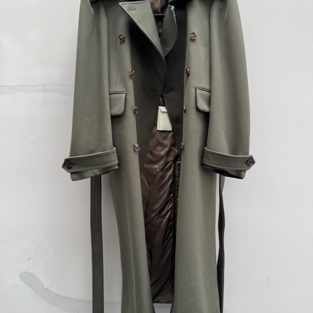 베트멍 17fw 더블숄더 오버사이즈 코트 아카이브 VETEMENTS 