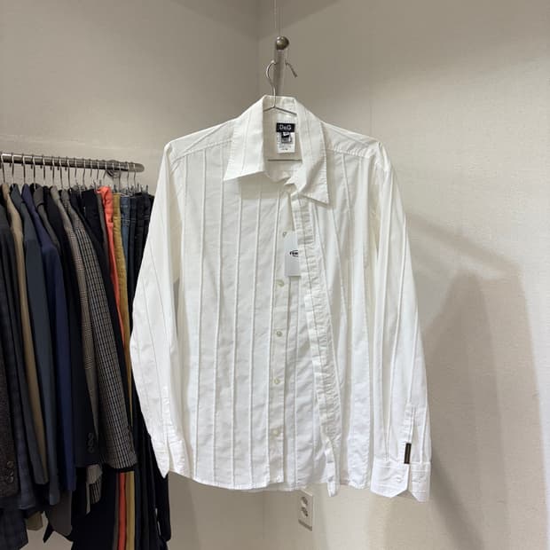 D&G 핀턱 셔츠*