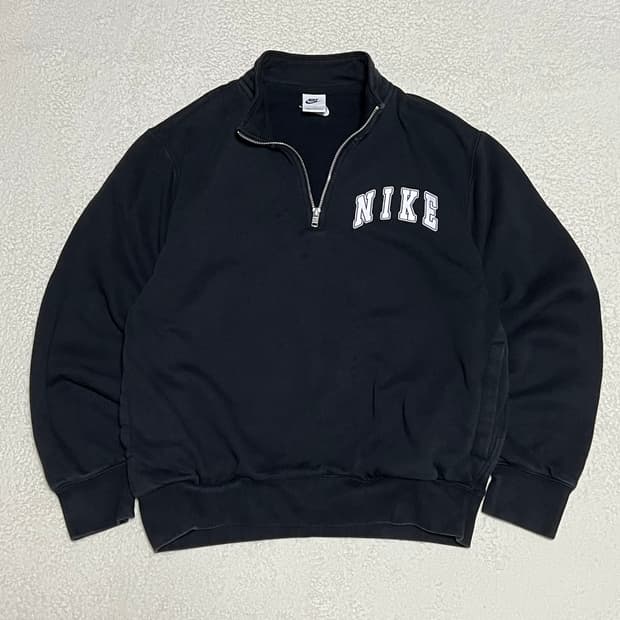 나이키 반집업 맨투맨