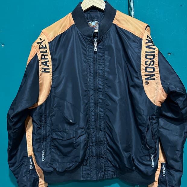 할리데이비슨 빅로고 바람막이 L