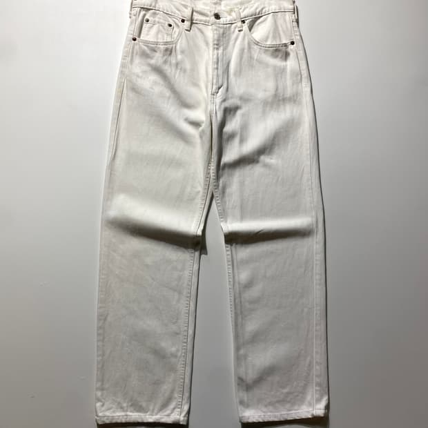 [31] 90s Levi's 503 리바이스 화이트 레귤러 핏 데님팬츠