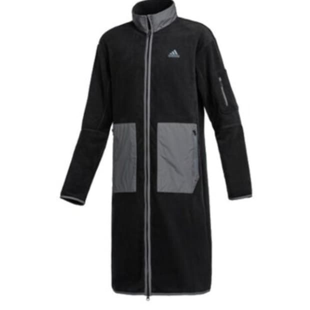 아디다스 마이크로 롱 플리스 집업