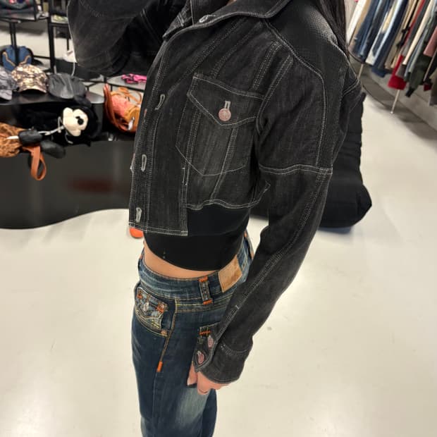 TRUNK hybrid denim jacket 