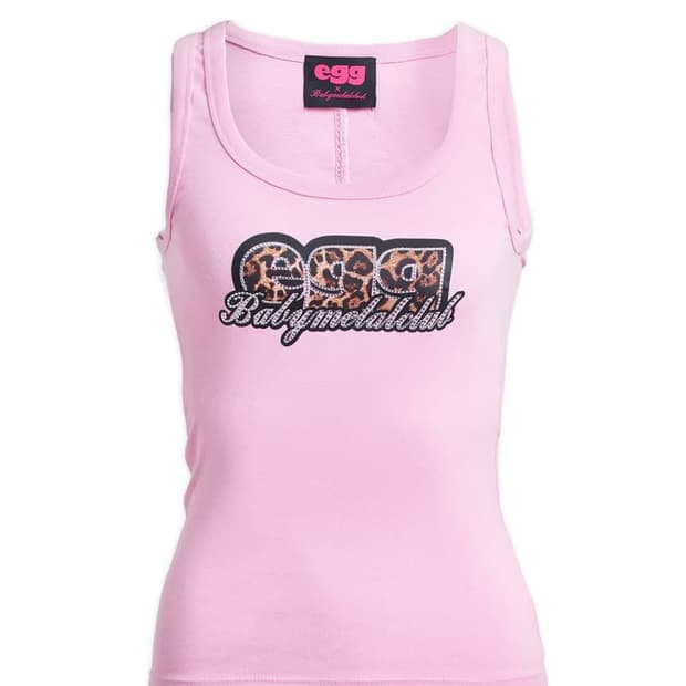 베이비메탈클럽 베메클 EGG 콜라보 슬리브리스 나시 핑크