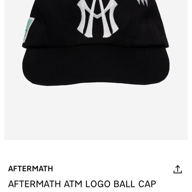 Aftermath atm logo ball cap