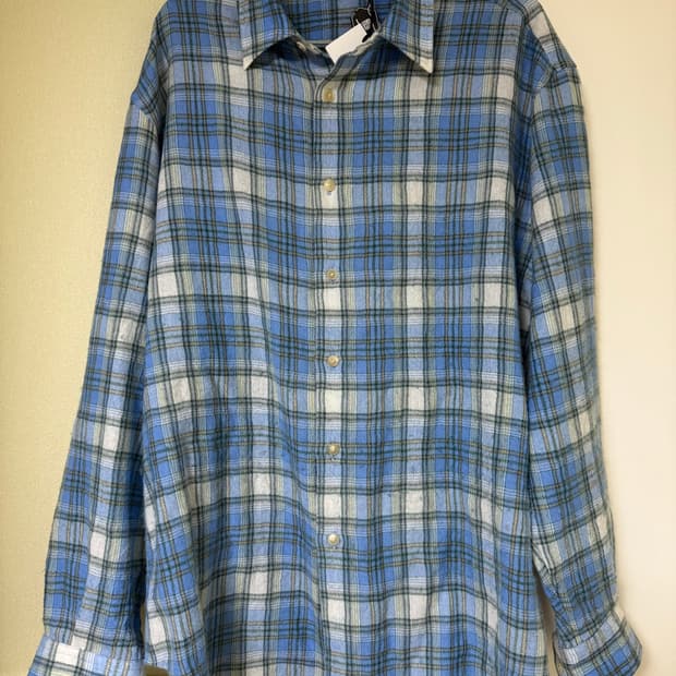 [4] 오라리 24aw 에어리 울 체크셔츠