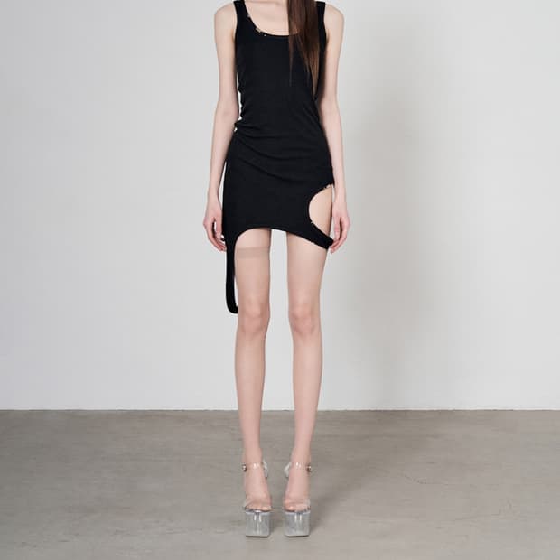 본네 Asymmetric dress 