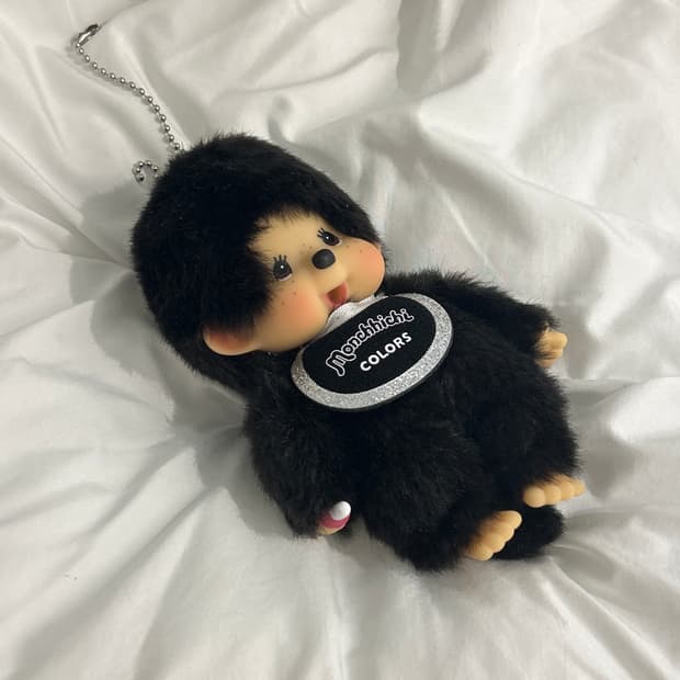 몬치치 컬러스 키체인 블랙
