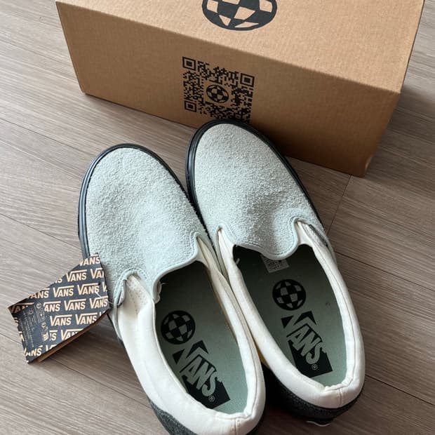 슬립온 리이슈 98 - 블랙:라이트 그린