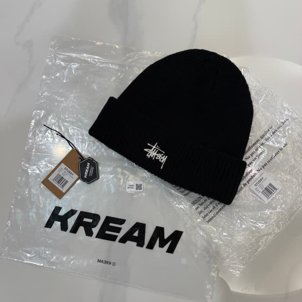 스투시 베이직 커프 비니