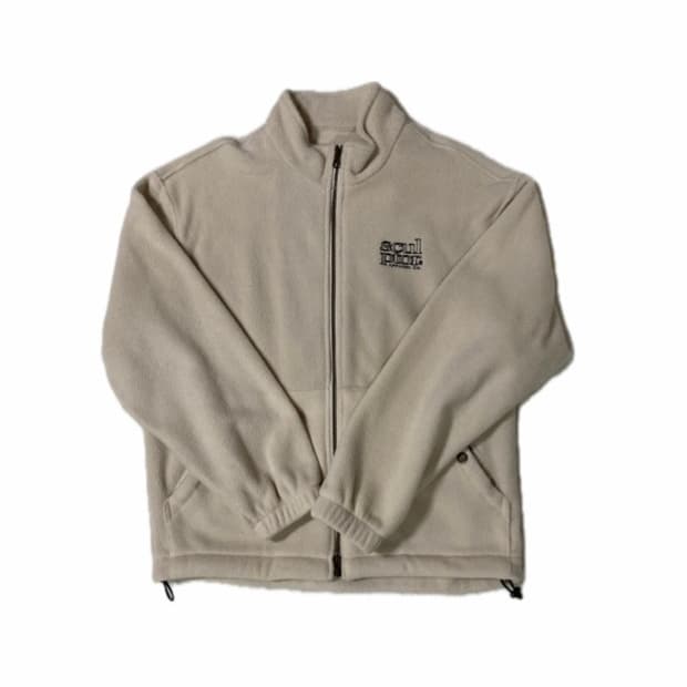 스컬프터 플리스 자켓 아이보리