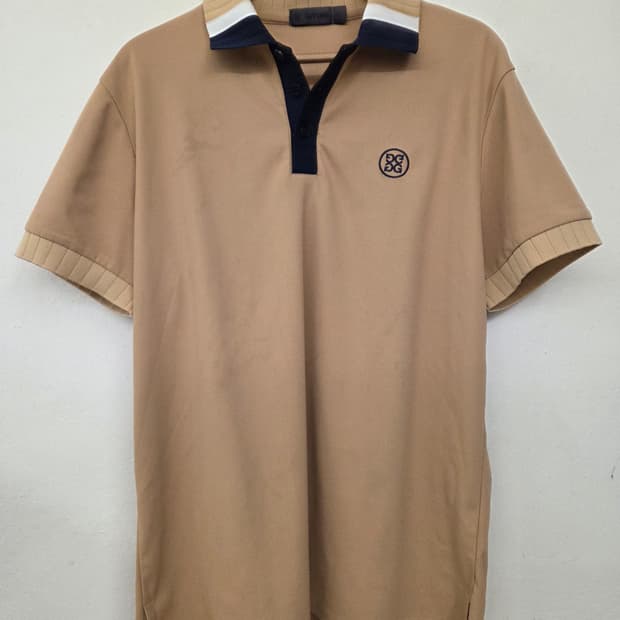 지포어 골프 반팔 카라티 L 베이지
