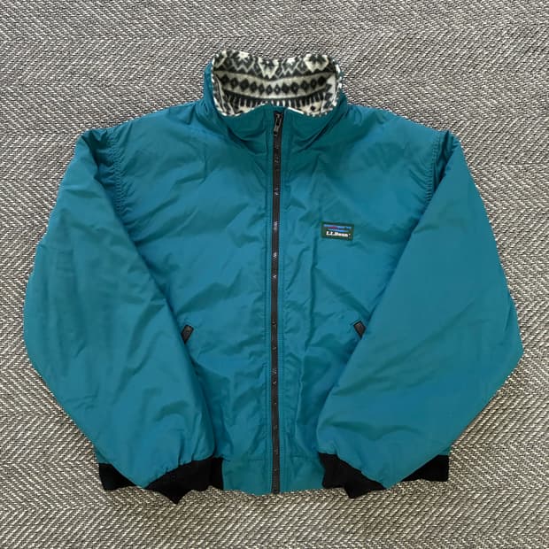 90‘s L.L.Bean Warm up Jacket (aztec)
