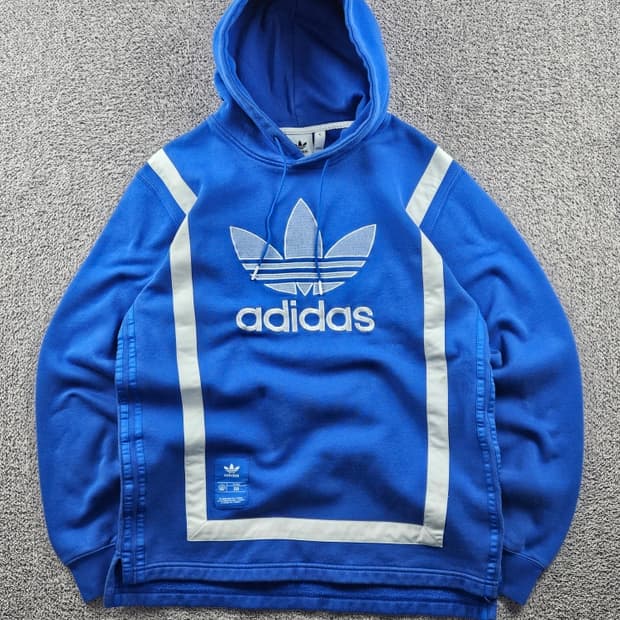 아디다스 오리지널스 웜업 스웻 후드 티셔츠 ( XL ) / 10946