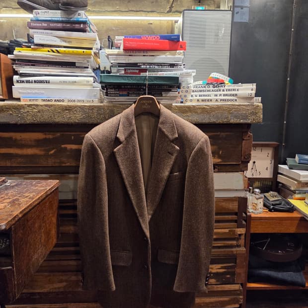 미국 유니온 메이드 브룩스 브라더스 트위드자켓 