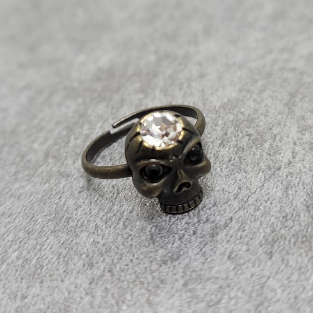 빈티지 스컬 해골반지