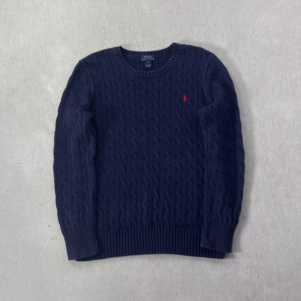 95 폴로랄프로렌 꽈배기 니트