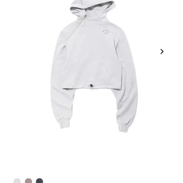 미스치프 크롭 후드티