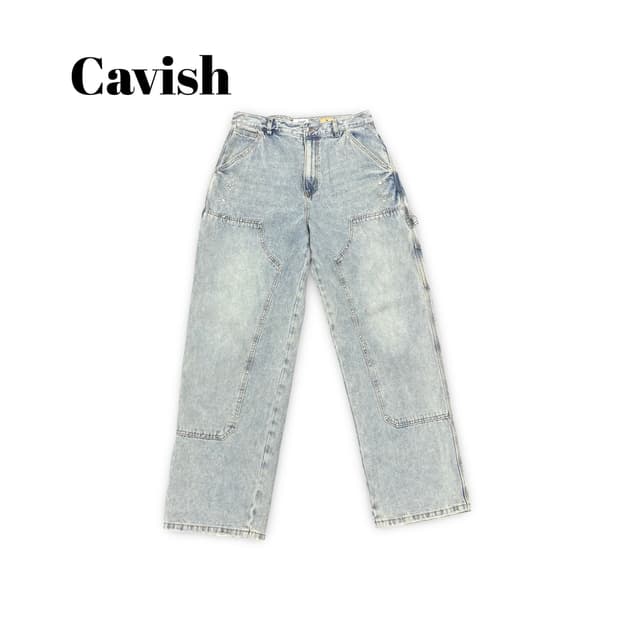 (30)카비시더블니카펜터데님팬츠