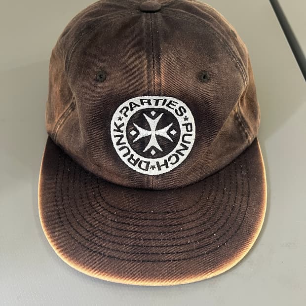 펀치드렁크파티즈 Circle Logo 6 Panel Cap