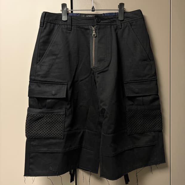 앤더슨벨 디폿 코튼 카고 쇼츠 apa807m(BLACK) 44사이즈