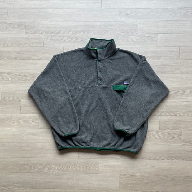 파타고니아 신칠라 그레이 그린 rare patagonia 빈티지