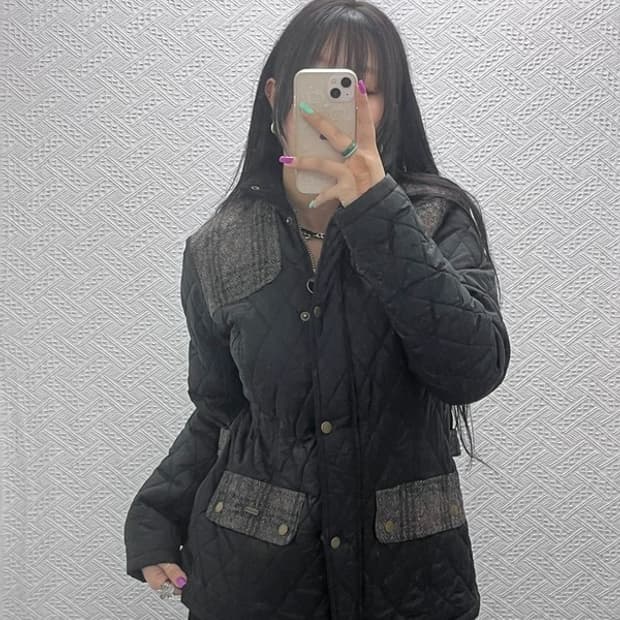 바버 멀티포켓 트러커 퀄팅 워크 자켓 12 C07381