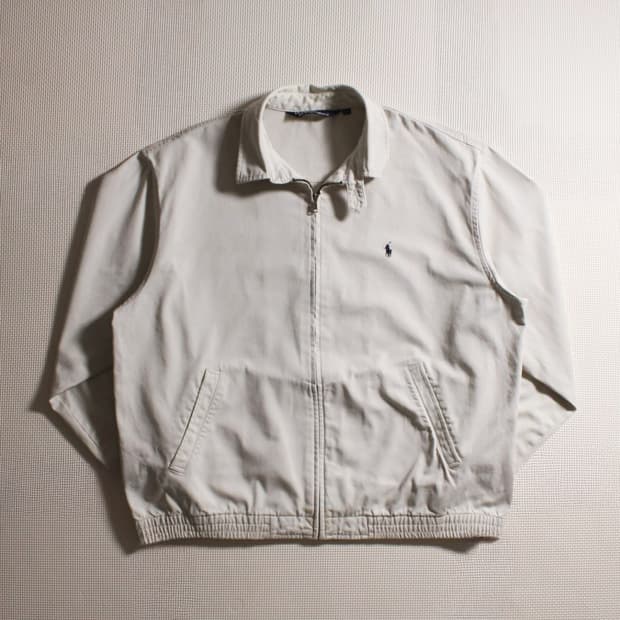 Polo 폴로 랄프로렌 아이보리 해링턴 자켓