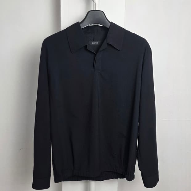 시스템옴므 울혼방 카라 셔츠(100)