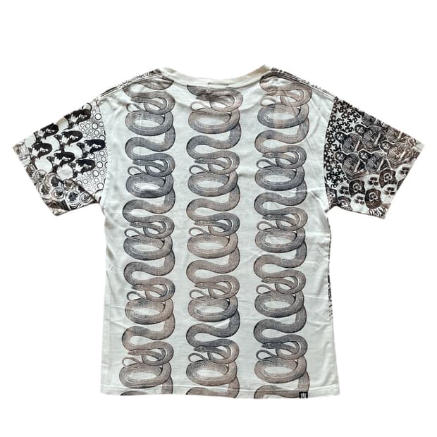 (우주매물) 히스테릭 글래머 아카이브 스네이크 반팔 티셔츠