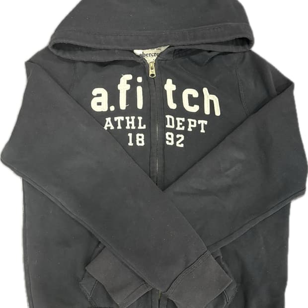 아베크롬비 후드집업 네이비 