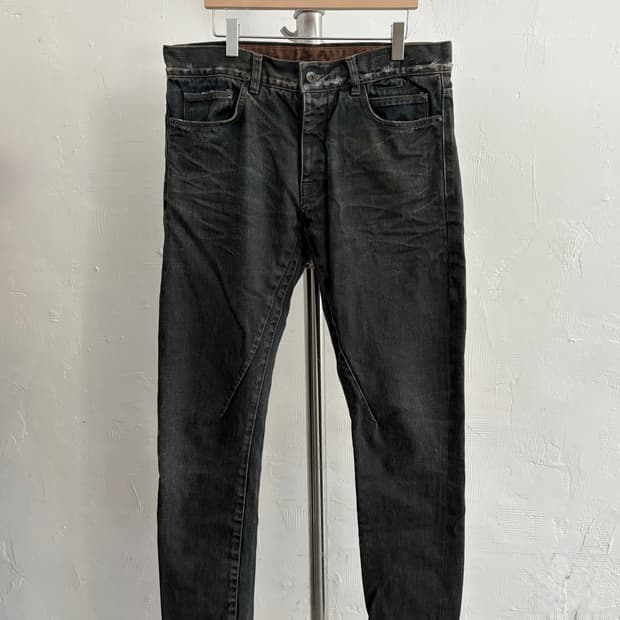 Rick Owens 릭 오웬스 다크쉐도우 워싱 데님 팬츠