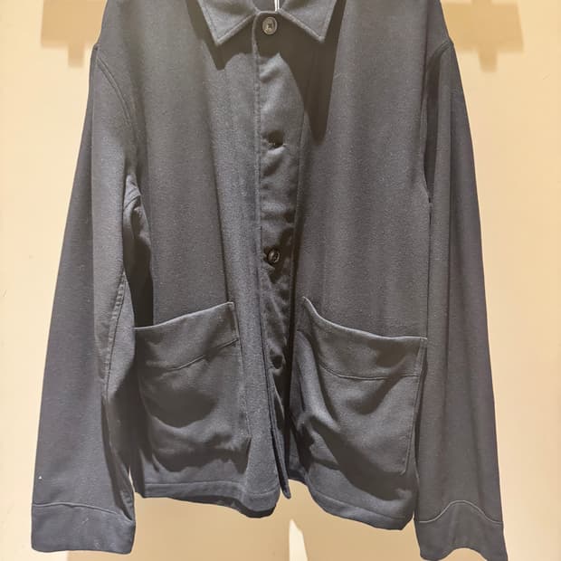 아워레가시 아카이브 박스 자켓 블랙 울