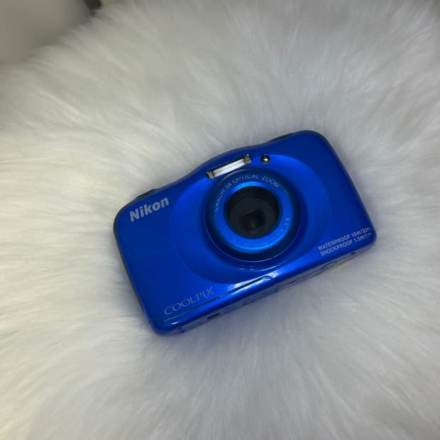 니콘 쿨픽스 S33 파랑 💙