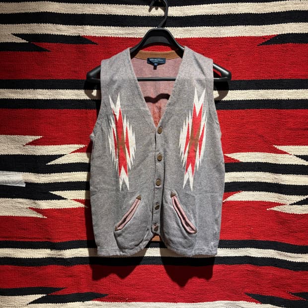 Native american chimayo vest / 웨스턴 치마요조끼