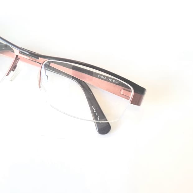 데드스탁  반무테 투톤  빅사이즈  안경테133