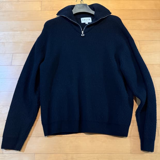 솔리드옴므 니트집업 46