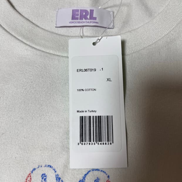 ERL 티셔츠 xl사이즈 새제품