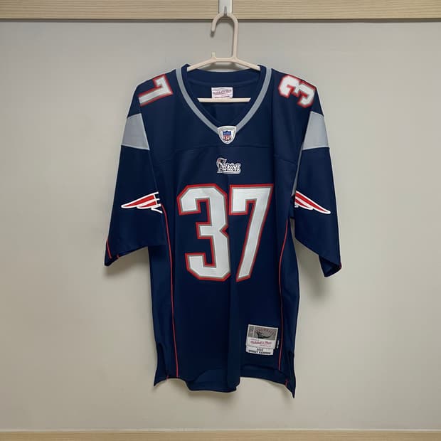 [ L ] 미첼앤네스 NFL 패트리어츠 어센틱 져지