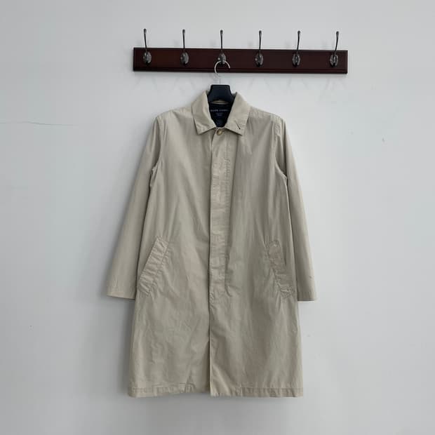 폴로 랄프로렌 아이보리 코튼 싱글 맥코트