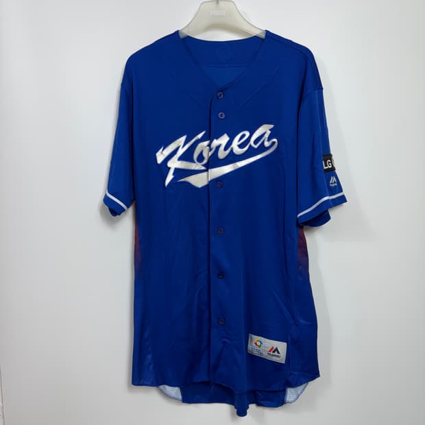 월드베이스볼클래식 WBC 28(장원준) 주문제작 공식 마킹유니폼