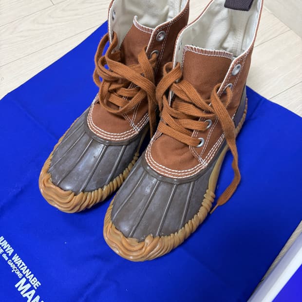 준야와타나베 12ss 러버 덕부츠