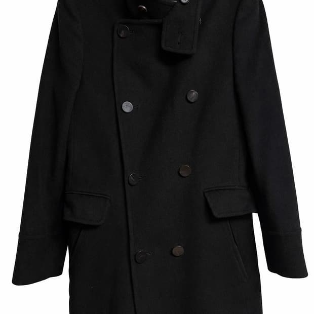 하이넥 코트 자켓