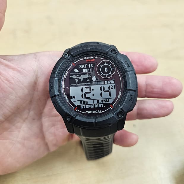가민(Garmin) 인스팅트 택티컬 솔라 X