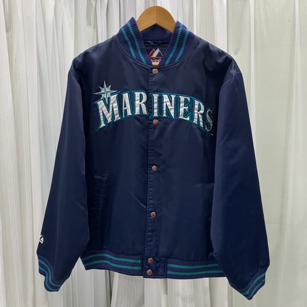 Majestic 시애틀 매리너스 베이스볼 바시티 자켓 1700