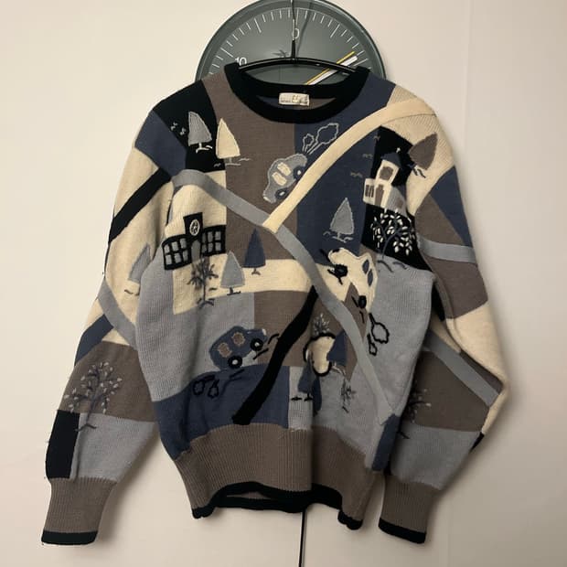 일본 빈티지 니트