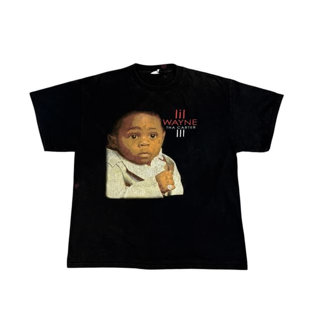 빈티지 릴 웨인 Lil Wayne 더 카터 3 티셔츠