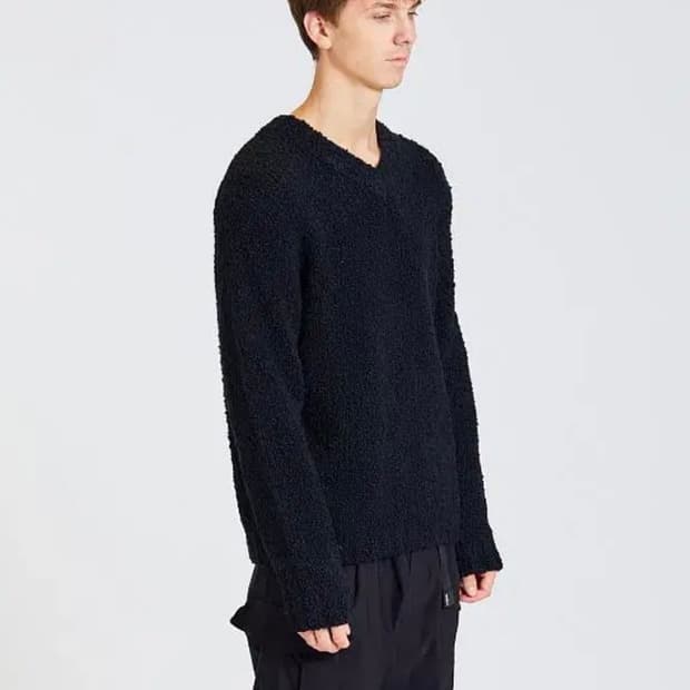 선플라워 아스케 스웨터 블랙 (M)